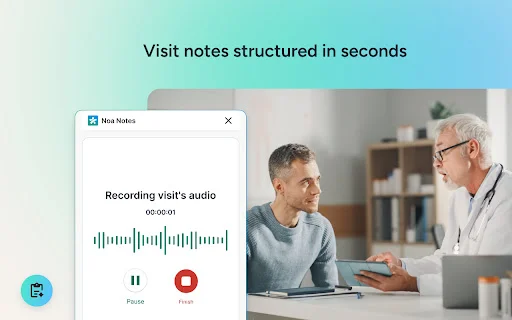 Noa Notes by Docplanner: AI Medical Assistant para sa Doktor - Screenshot 2