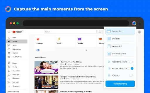 Scrnli Screen Recorder para sa Chrome – Libreng Screenshot at Video - Screenshot 4