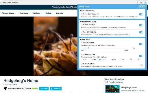 Vimeo Video Downloader Pro: I-download ang mga Video nang Mabilis - Screenshot 1