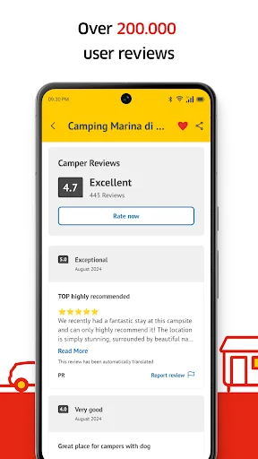 I-download ang PiNCAMP Camping by ADAC – Mag-book ng Campsites - Screenshot 5