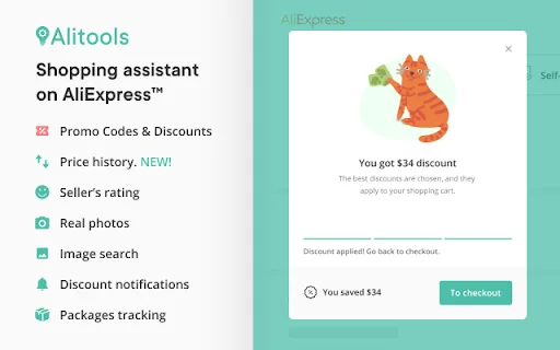 Alitools Shopping Assistant: Makatipid sa AliExpress™ Ngayon - Screenshot 1