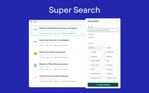 Teal Job Search Companion: I-streamline ang Iyong Paghahanap ng Trabaho - Screenshot 2