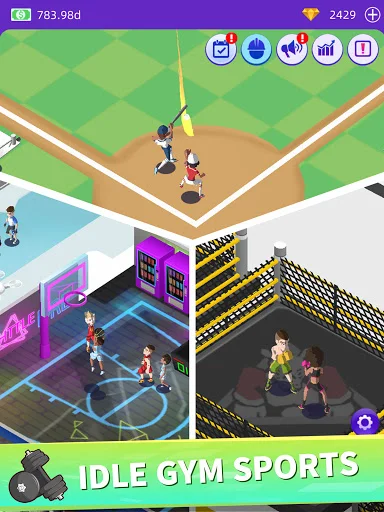I-download ang Idle GYM Sports – Pinakamahusay na Gym Simulator - Screenshot 18
