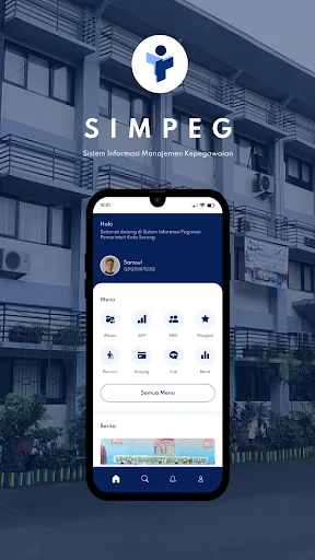 I-download ang Simpeg Kota Serang – Pamamahala ng Empleyado App - Screenshot 2