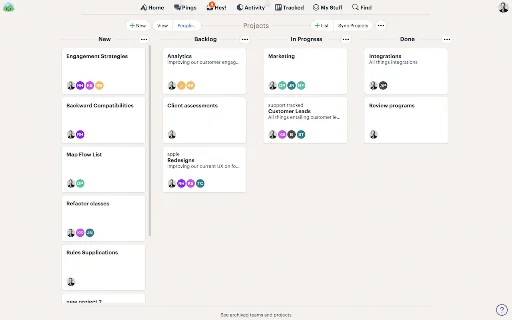 I-download ang Tracked for Basecamp: Kanban Boards para sa Workflow - Screenshot 4