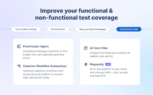 Testing Toolkit: Pinakamahusay na AI Tools para sa Manual Testing - Screenshot 5