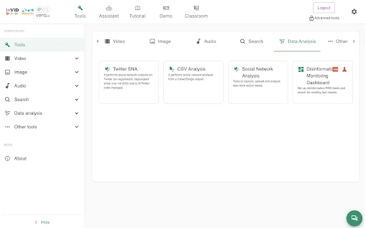 I-download ang InVID WeVerify: Maging Eksperto sa Fact-Checking - Screenshot 4