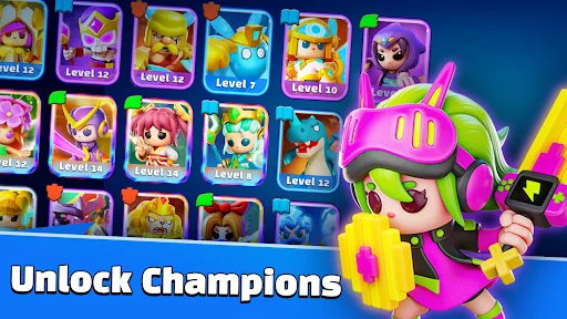 I-download ang Merge War: Super Legion Master – Offline Auto Chess - Screenshot 21